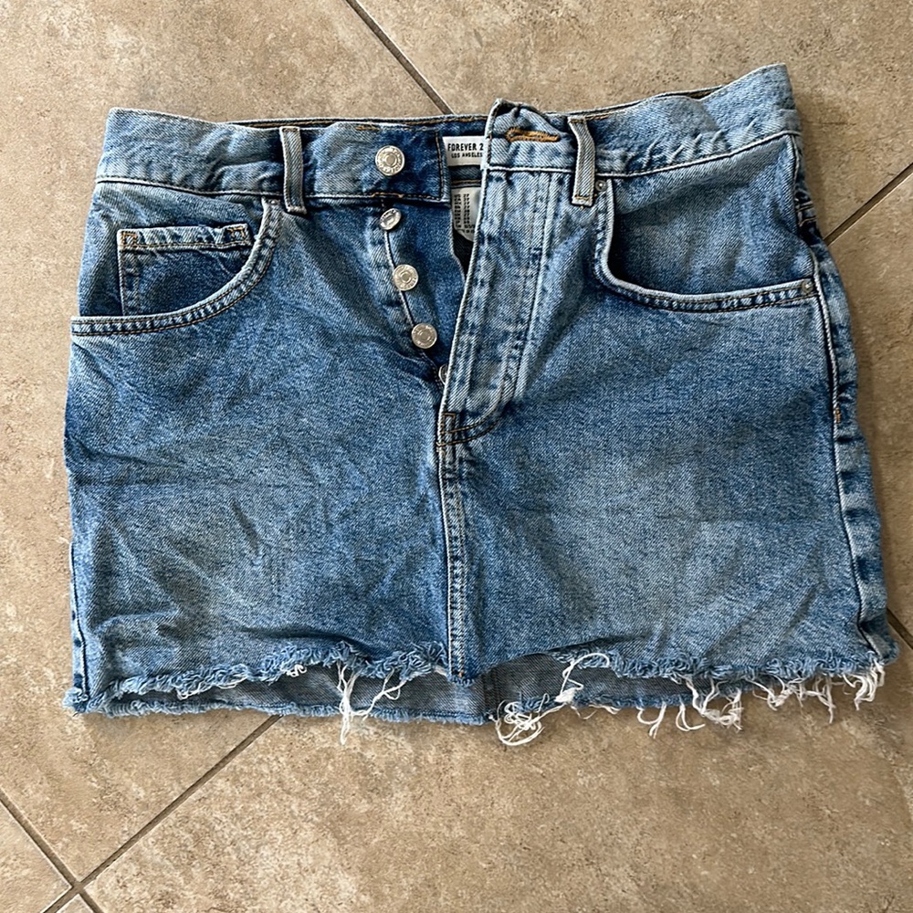 Jeans skirt Forever21